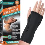 Night Wrist Sleep Support Brace – Fits Both Hands – Cushioned to Help With Carpal Tunnel and Relieve and Treat Wrist Pain ,Adjustable, Fitted-ComfyBrace