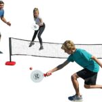 Wicked Big Sports Paddle Battle Giant Outdoor Ping Pong and Pickle Ball Set