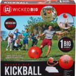 Wicked Big Sports Kickball-Supersized Kickball Outdoor Sport Tailgate Backyard Beach Game Fun for All