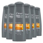 Dove Men+Care Fortifying 2 in 1 Shampoo and Conditioner for Resilient and Thicker Hair Thick and Strong with Caffeine Helps Strengthen Thinning Hair 12 oz, Pack of 6